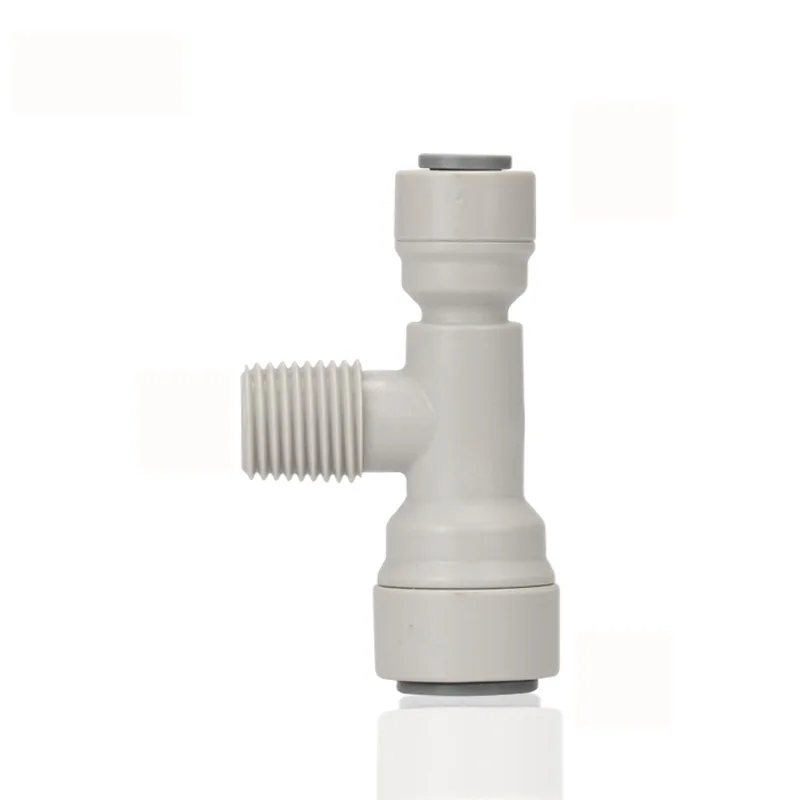 1/4 &quot 1/4&quot NPT Мужской резьбовой 3/8 &quotOD пробки RO фильтр для воды 3 способа быстрый