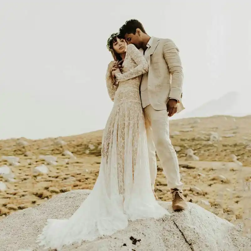 Trajes De Lino Marfil Para Hombre Para La Playa Trajes De Boda Trajes De Esmoquin Para Novio Traje Para Hombre 2 Piezas Ultimo Abrigo Pantalones Disenos Terno Masculino Aliexpress