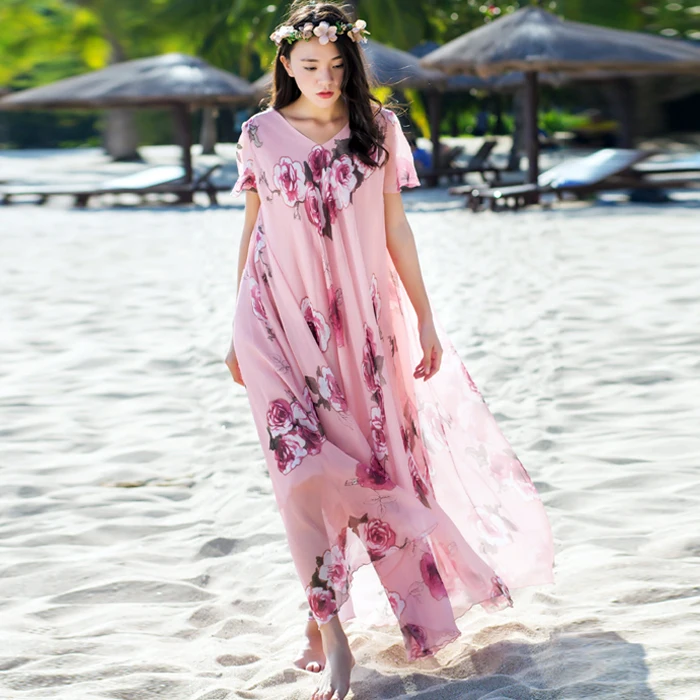 maxi floaty dresses