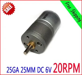 

NEW 25MM 25GA Motor 6V DC 20RPM 60mA High Torque Electric Gear Box Motor