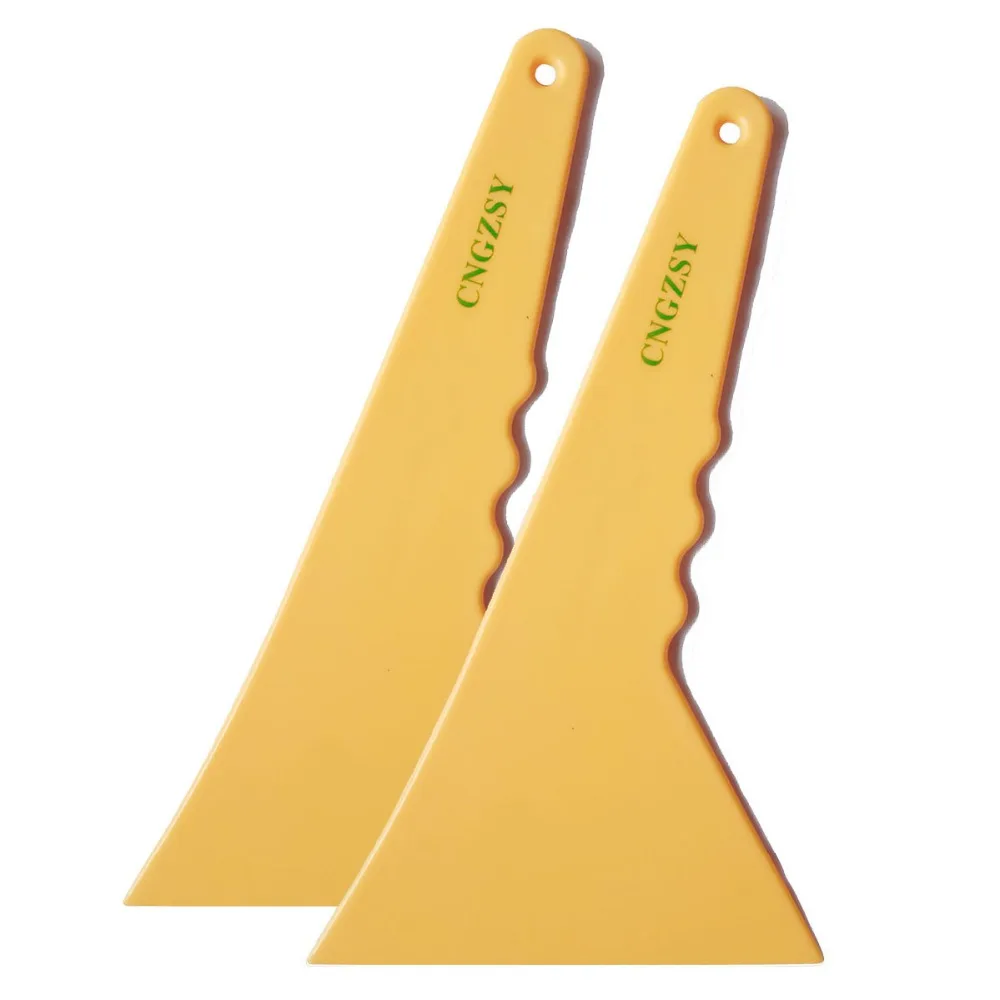 

2pcs Car Home Keystone triangle plastic Wrapping Scraper Window Film Tint Tools Water Squeegee Applicator Car Styling Care 2A01