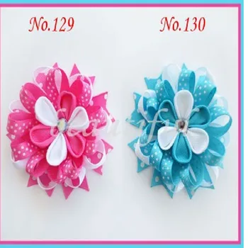 

60 BLESSING Good Girl Boutique Modern Style A- Bird's Nest Hair Bow Clip 200No.