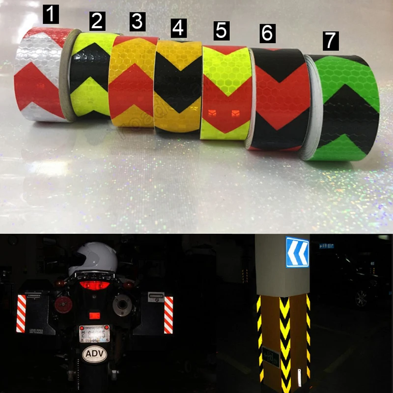 Roadstar-3M-Safety-Mark-Reflective-Tape-Stickers-Car-Styling-Self ...