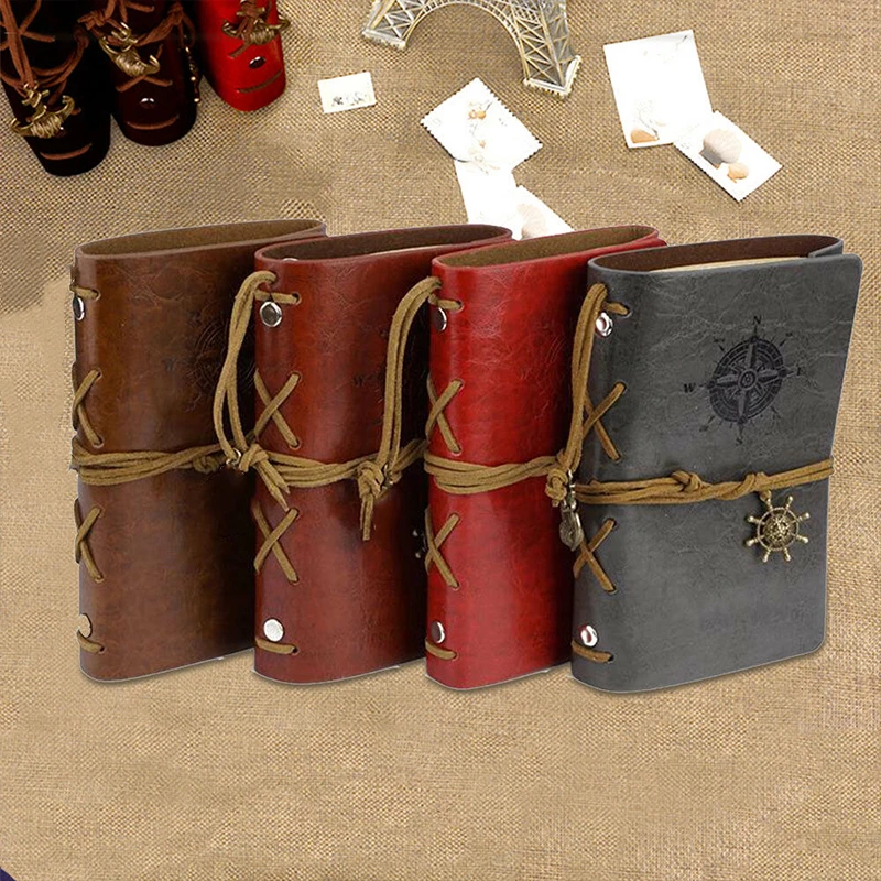 2019 Spiral Notebook Diary Notepad Vintage Pirate Anchors PU Leather Note Book Replaceable Stationery Gift Traveler Journal 2019 Spiral Notebook Diary Notepad Vintage Pirate Anchors PU Leather Note Book Replaceable Stationery Gift Traveler Journal
