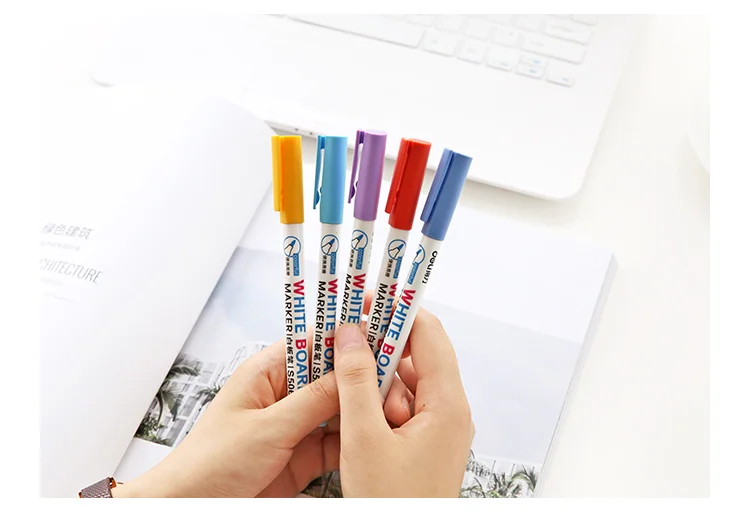 Marcador de Quadro Canetas de Vidro Desenho de Metal Cor de Caneta Lote Branco Quadro Apagável Scrapbooking Escola Escritório Suprimentos Eb973 48 Pçs - 8 11 Marcador de quadro branco