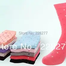 20 шт = 10 пар ярких цветов Хлопковые женские носки Модные от производителя дешевые и хорошего качества
