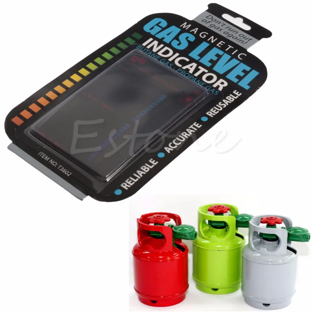 

Gas Tank Level Indicator Magnetic Gauge Caravan Bottle Propane Butane LPG Fuel Gas Tank Level Indicators