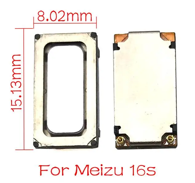 10 шт./лот шлейф динамика Динамик звуковой приемник шлейф для Meizu 15 M15 16 16S Plus - Цвет: For Meizu 16S