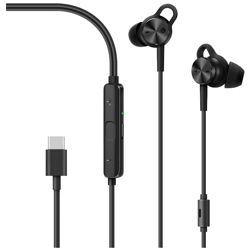 

HUAWEI Active Noise Canceling Earphones 3 USB Type-C Earbuds/in Ear headset Wired Earbuds with Built-in Microphone