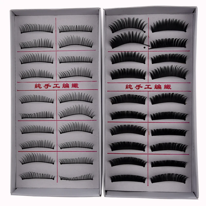 

20 Pairs Regular Long and Thick Eyelashes Style 1 and 2