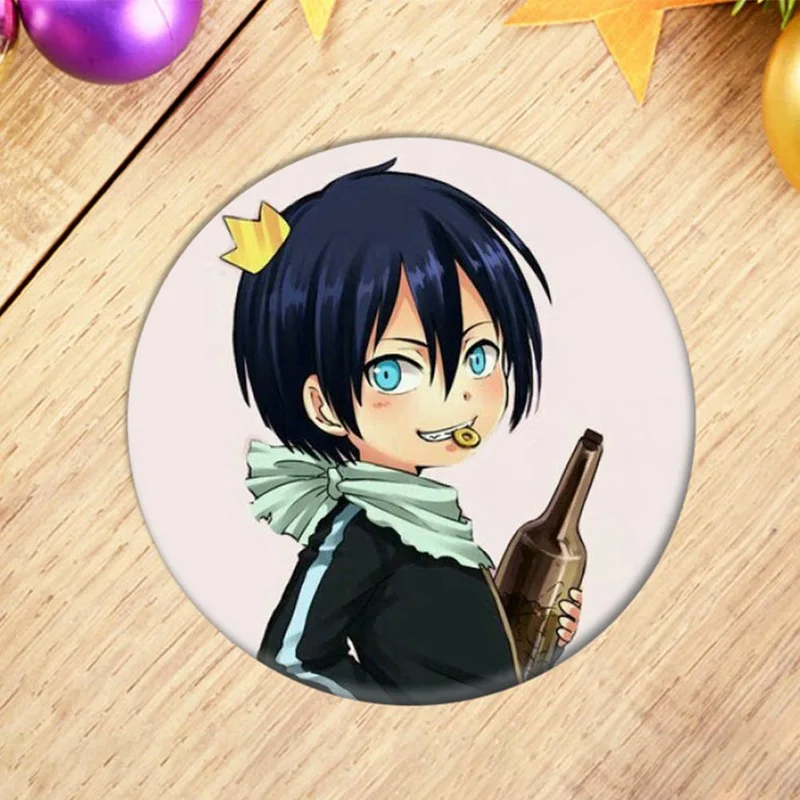 1 шт. аниме Noragami Aragoto Yato значок косплея Iki hijori Брошь булавка Yukine коллекция значок для рюкзака одежда