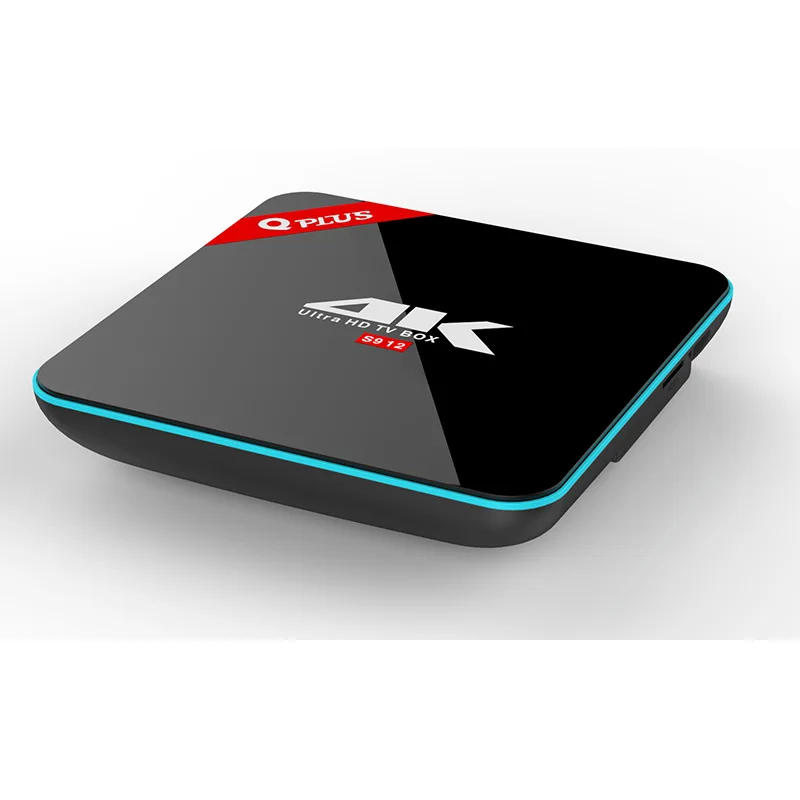 Q Plus 3 ГБ ddr4 оперативной памяти 32 Rom Smart Octacore Tv Box Android 7 1 Amlogic S912 Восьмиядерный