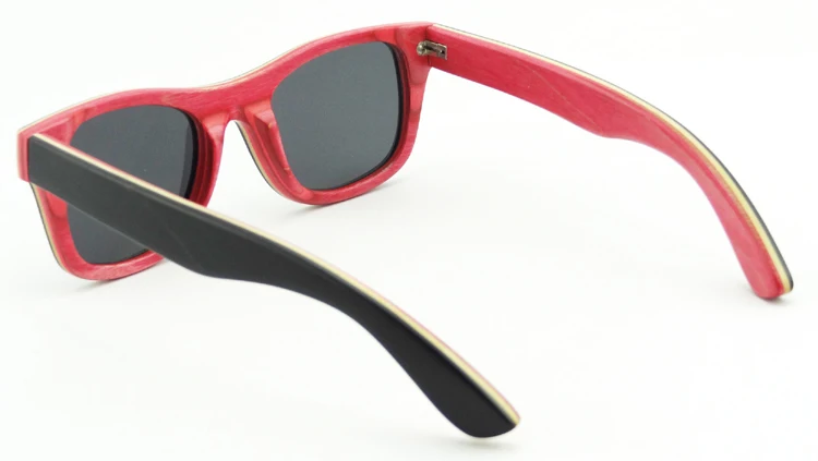 Чисто скейтборд ручной работы деревянные солнцезащитные очки Gafas для женщин и