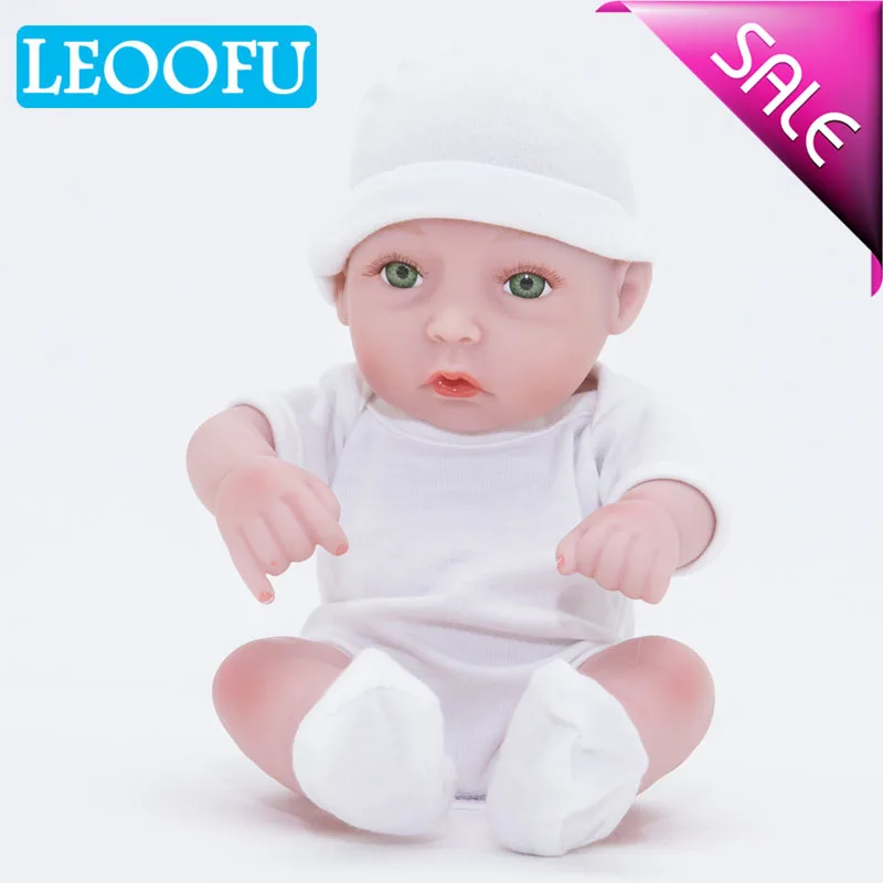 LEOOFU 28 см 11 дюймов мягкие детские возрождается игрушки Куклы новорожденных Для