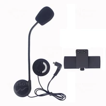 Motorcycle helmet intercom headset accessories,Earphone & microphone and clip suitable for COLO helmet bluetooth interphone