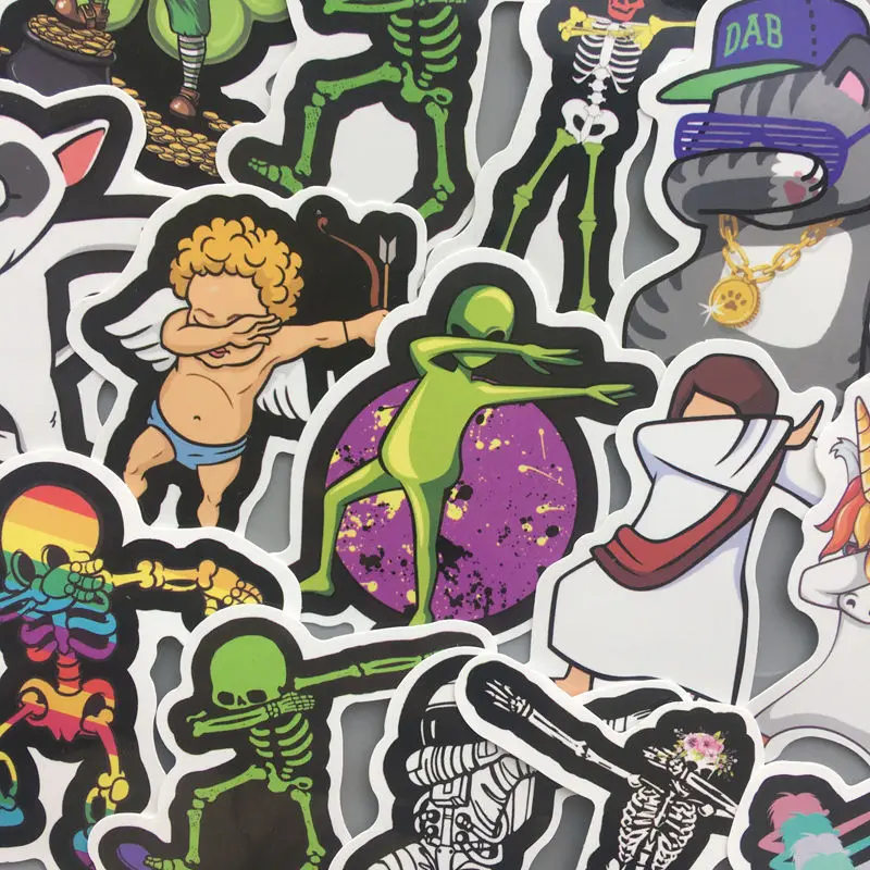 Hiphop Dabbing Stickers 5