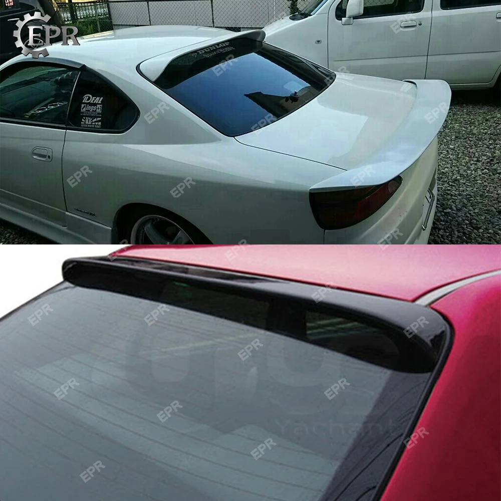 For Nissan Skyline R34 GTR Carbon Fiber Roof Spoiler Body Kit Auto Tuning Part For GTR R34 Carbon R