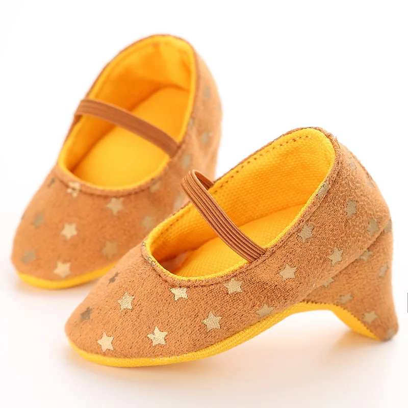 2017 baby shoes Cute High heel Shoes Baby Girl shoes Newborn Soft Shoes