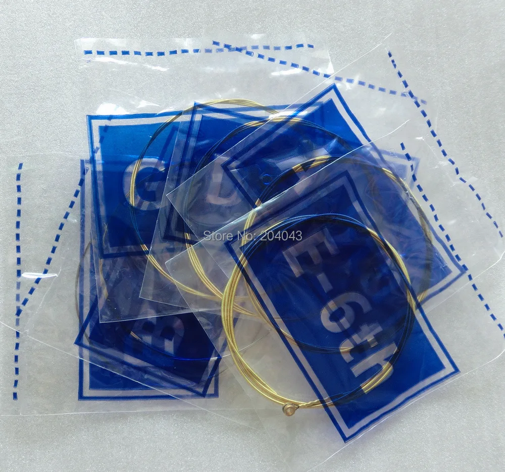 6 개/대 6 문자열 어쿠스틱 기타 문자열 인광체 청동 1 6 문자열 세트 기타 액세서리 무료 배송bronze guitar