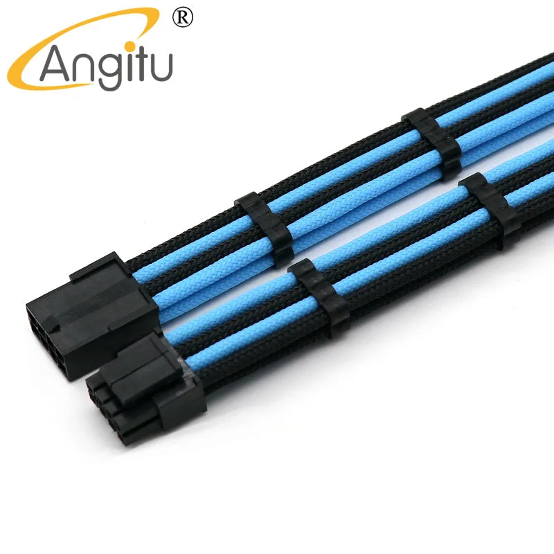 На заказ ЦП 8Pin 4 + 4Pin ATX удлинитель питания|atx 8pin|power extension cable8pin atx |