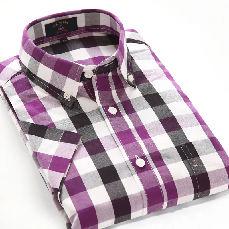 Fashion Checkered Shirt Plus 