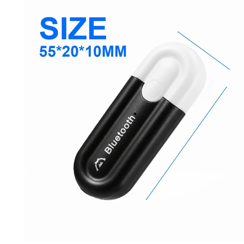 Bluetooth 4,0 беспроводной 3,5 мм моно аудио музыкальный приемник автомобильный AUX адаптер для динамиков для головная ТВ 3,5 мм Bluetooth