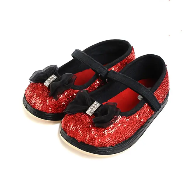 Japanese style sweet princess girl shoes with bow knot beautiful girl