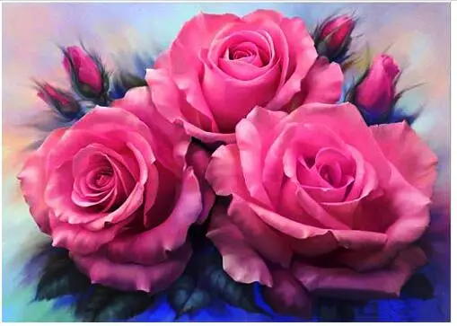 

drill DIY round Diamond Painting Flowers Cross Stitch Kits Diamond Mosaic crystal Diamond Embroidery Patterns 5d