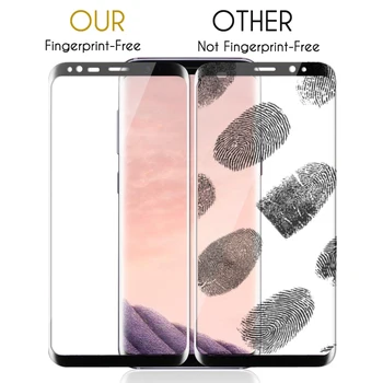 3D Original NFH Sensitive Reaction Tempered Glass For Samsung Galaxy S8 S8 Plus Screen Protective Protection Film Case On S 8 5