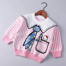 Детский свитер плюс бархатный свитер