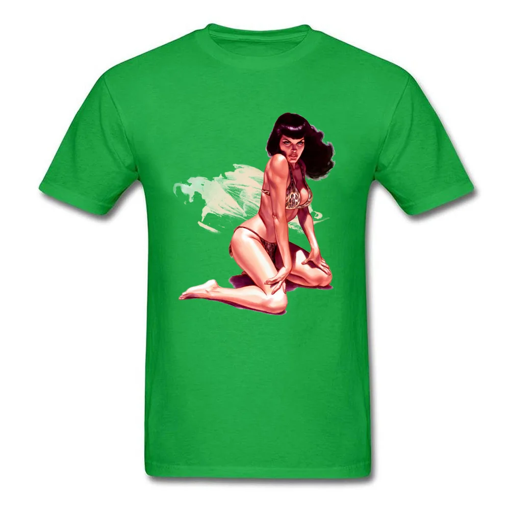 bettie 9911 Printed On VALENTINE DAY 100% Cotton Fabric O-Neck Adult Tops Shirts Custom Tee Shirt Funky Short Sleeve T-shirts bettie 9911 green