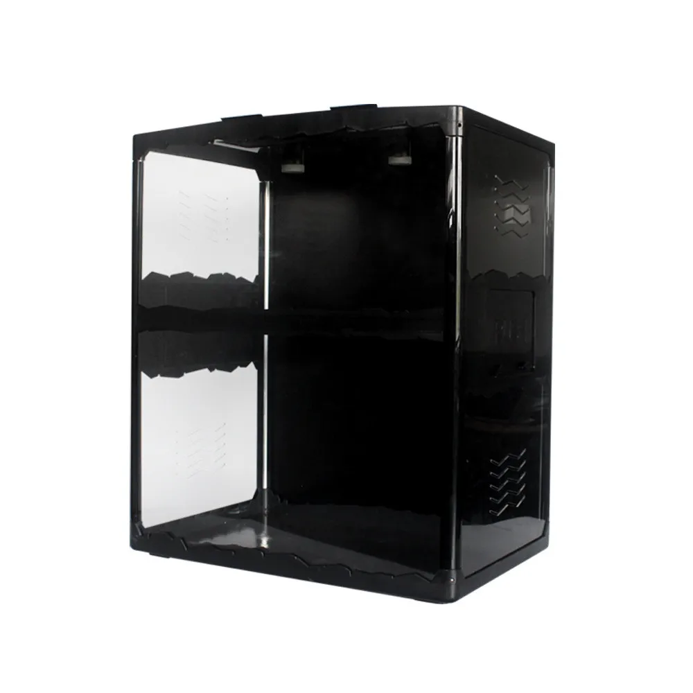  Double-layer foldable reptile box acrylic tempered glass assembly lizard chameleon tortoise Breatha