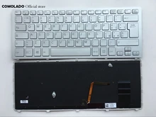 IT Italian Keyboard For SONY SVF14N SVF14N13CLS SVF14N21CXB SVF14N2APXB silver with backlit keyboard IT Layout new for sony vaio svf152a29l svf152c29l svf152c29m laptop palmrest it italian keyboard black backlit
