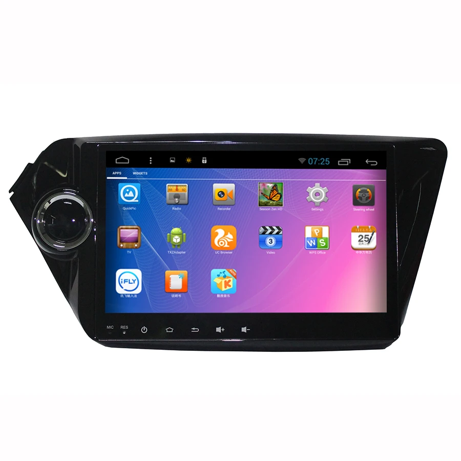 Best Asvegen 2G+32GB Android 7.1  Octa Core Car Wifi Radio For KIA K2 2011-2016 2 din Car Stereo Multimedia DVD Player GPS Navigation 3