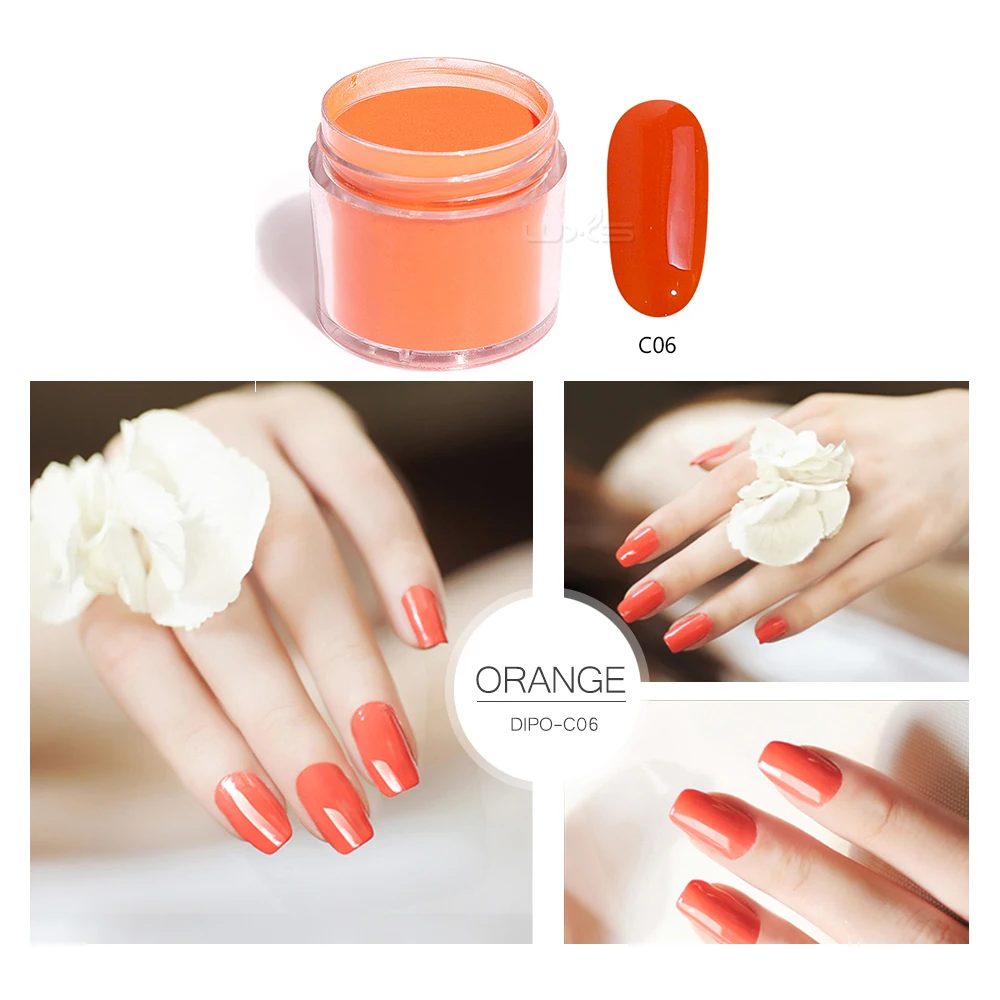 28g/box Nail Art Dip Powder High-Capacity More Lasting Without Lamp Cure Nail Dust Decors Nails Mir