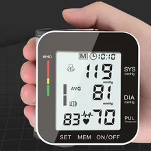 Портативный автоматический цифровой жидкокристаллический монитор артериального давления пульсометр измеритель измерения тонометр тогометр