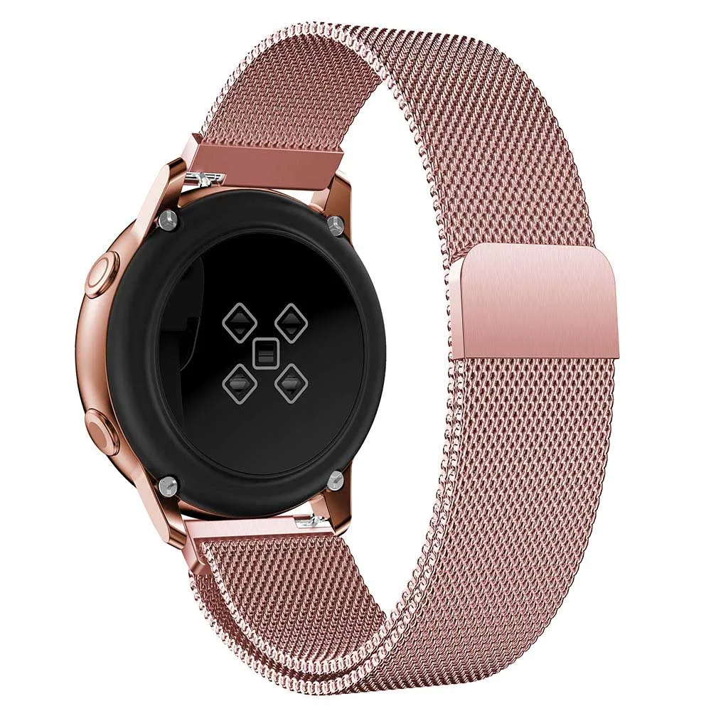 Ремешок для часов Samsung galaxy watch active band 42 мм Миланская петля magent ремешок 20 samsung