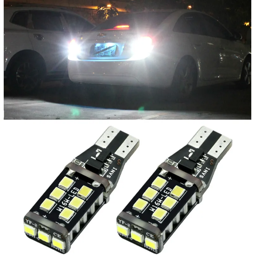 

2x T15 LED Canbus Backup Reverse Signal Light For Skoda Octavia 2 A7 A5 A4 Vrs Fabia 2 1 Rapid Yeti Superb 3 Felicia Citigo RS