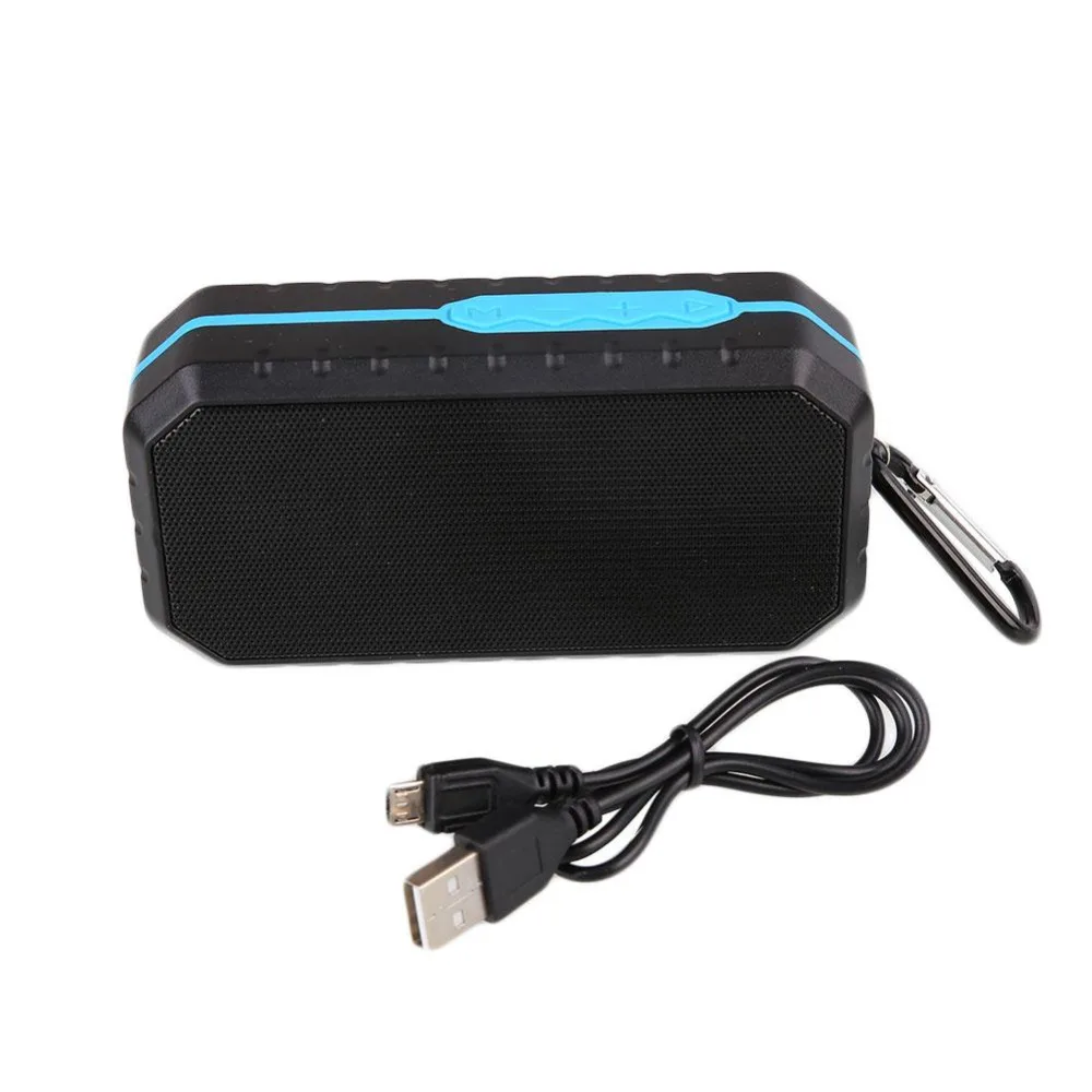 Portable Outdoor Speakers Waterproof Bluetooth HandsFree Speaker with MIC Support TF/USB/FM