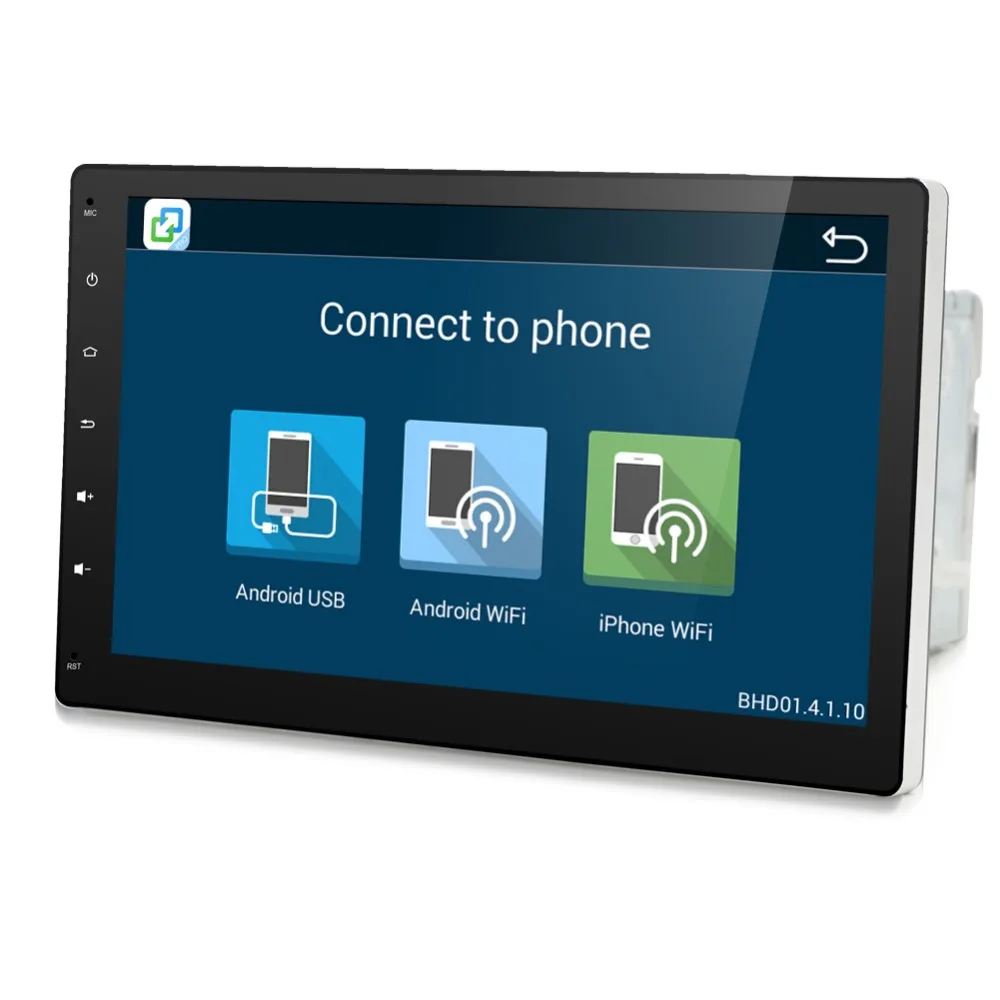 Perfect 10.1 inch Universal 2din car radio Android 7.1 Quad Core 1080P autoradio Stereo Radio GPS Navigation Steering Wheel 2