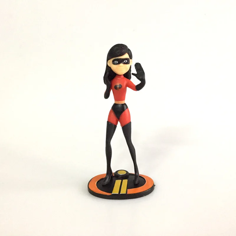 6pcs/set Super Man The Incredible 2 Mr. Incredible Dash Parr Jack Parr Elastigirl Pvc Action Figure Toys 7-10cm 6pcs/set Super Man The Incredible 2 Mr. Incredible Dash Parr Jack Parr Elastigirl Pvc Action Figure Toys 7-10cm