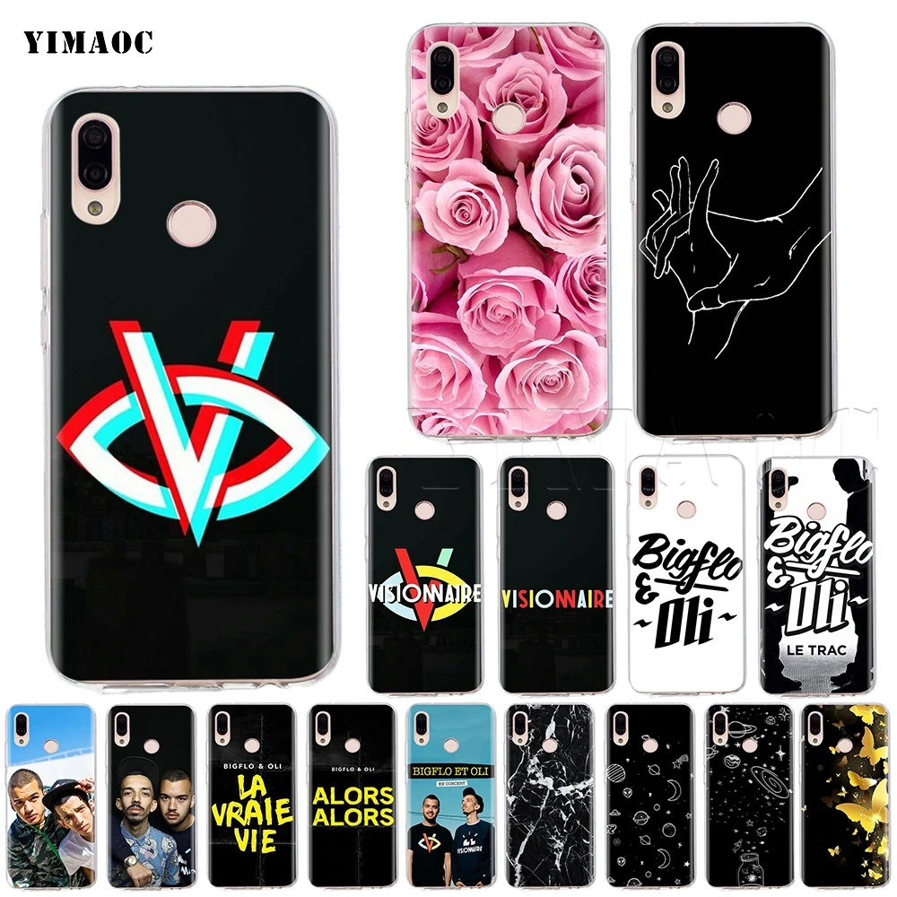 

YIMAOC Bigflo & Oli Case for Huawei P8 P9 P10 P20 P30 P Smart Lite Pro Mate 10 Y6 Prime 2018