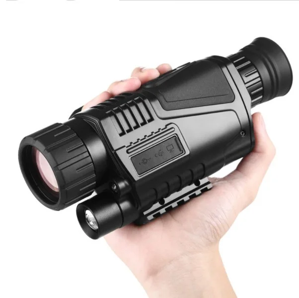 

2019 Tactical 5x40 Digital Infrared Night Vision Sight No Thermal With Video Camera Night Vision Monocular Weapon Free Shipping