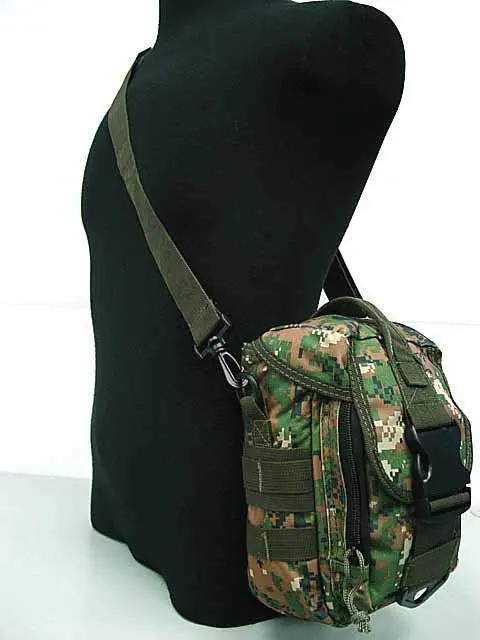 Сумка на ремне Molle сумка для инструментов цифровая ACU Camo OD BK woodland CB Digital camo woodland|camo