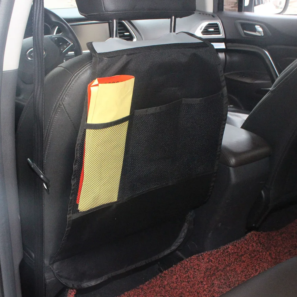 

Universal Car Seat Back Protector with Pockets Organiser Anti Kick Child Mat Accesorios de coche #YL5