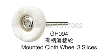 

Free Shipping 50 pcs/pack Dental grinding Wheel FG2.35mm,gold silver diamond engraving Wheel ,jewelry Mounted cloth wheel