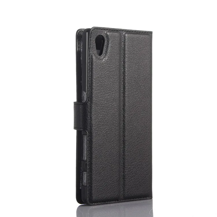 Luxury Wallet Flip PU Leather Case Cover For Sony Xperia Z5 Premium Dual Case Cell Phone Shell Back Cover With Card Holder Stand (31)
