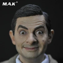 1/6 голова лепим 13-81мужская фигура голова Mr Bean Реалистичная Игра на голову 1" фигурка коллекция игрушек подарок