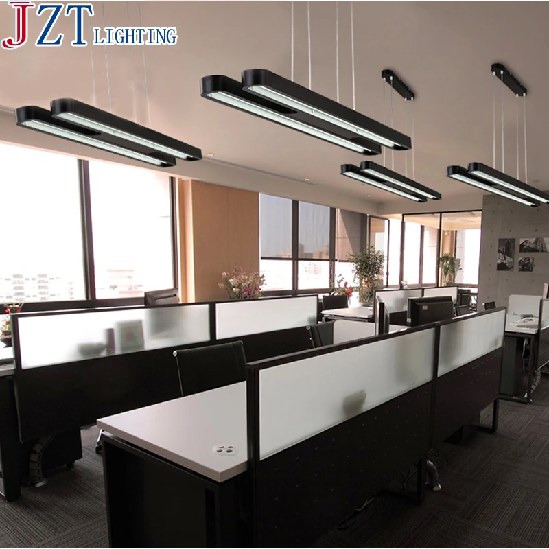 Z LED офисное освещение 120*18*4 см Современный минималистичный Конференц зал