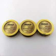 Glotech 5m/roll New Fused Clapton Heating Wire for Rebuildable Atomizer Heating Wires Coil RDA RBA Vaporizer Ni80 Heating wire цена Glotech 5m/roll New Fused Clapton Heating Wire for Rebuildable Atomizer Heating Wires Coil RDA RBA Vaporizer Ni80 Heating wire цены онлайн